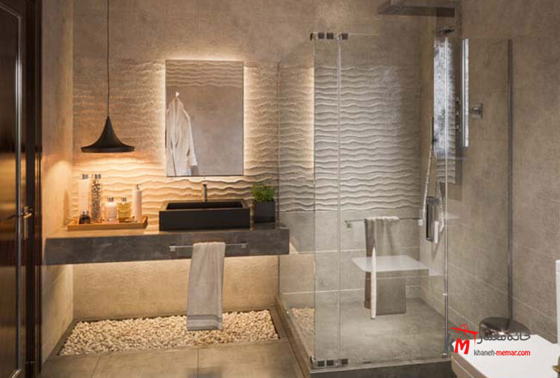 حمام و سرویس بهداشتی نمونه 01 |خانه معمار