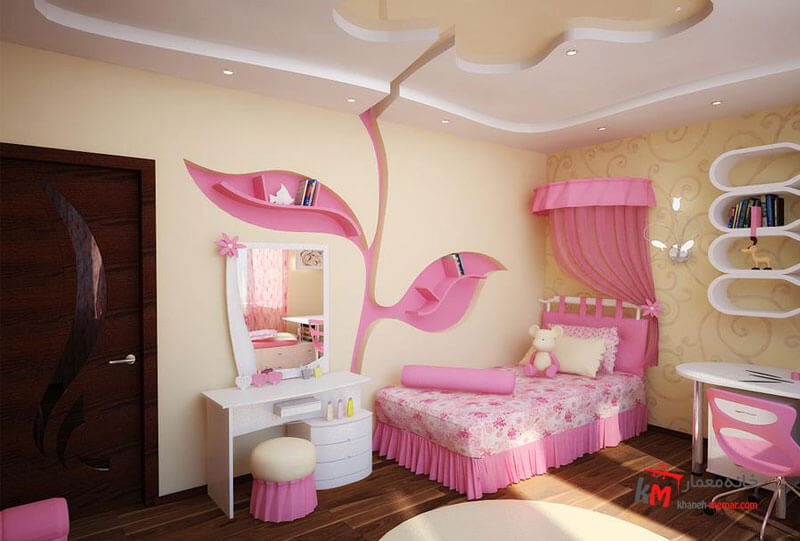 اتاق خواب کودک - نمونه 14|خانه معمار