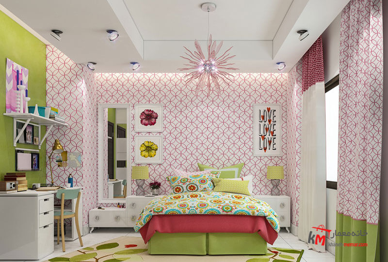 اتاق خواب کودک - نمونه 17|خانه معمار