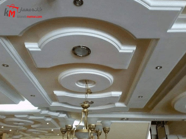 طراحی زیبای Ceiling knauf انواع کناف سقف برای دکوراسیون های سبک کلاسیک