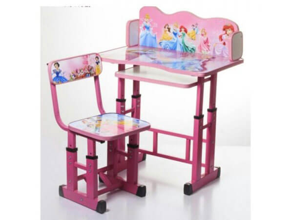 میز با رنگ دخترانه راهنمای خرید میز تحریر استاندارد
