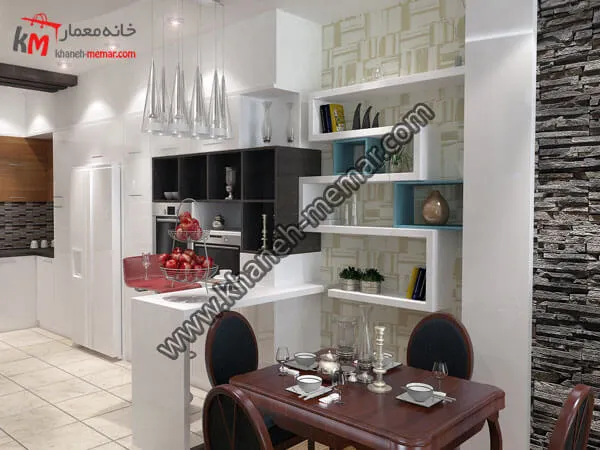 نقشه ساختمان دوبلکس چهار خواب 135 متری عرض 10.5