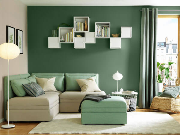 دکوراسیون سبز و کرم ترکیب رنگی سبز با چه رنگ هایی برای منزل مناسب تر است؟