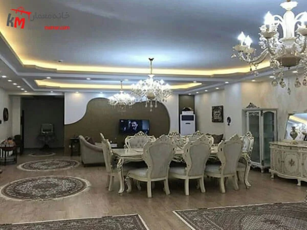 مبلمان و فرش در دکور پذیرایی استفاده از لوازم دکوری ایرانی