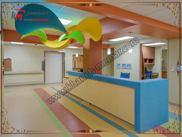 استفاده از رنگها برای طراحی داخلی مراکز درمانی