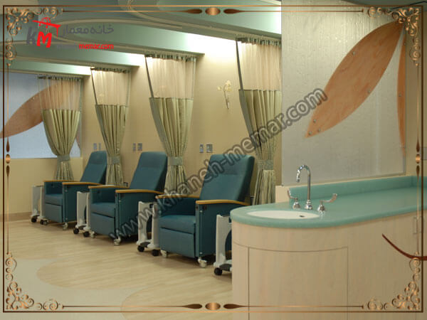 دکوراسیون درمانی 3 دکور داخلی مراکز درمانی
