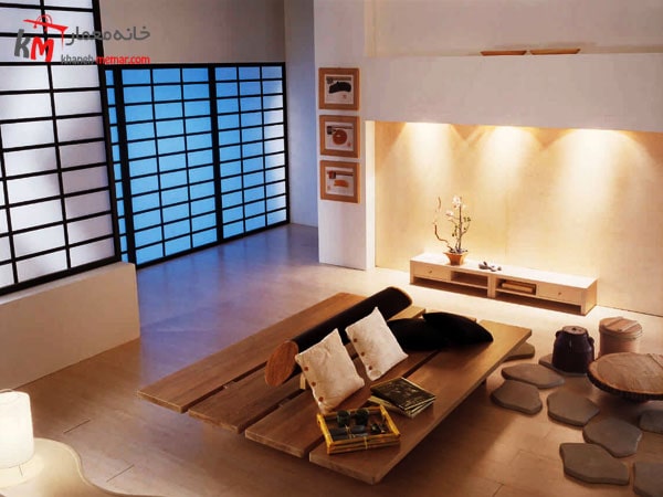 سبک ژاپنی درطراحی داخلی منزل