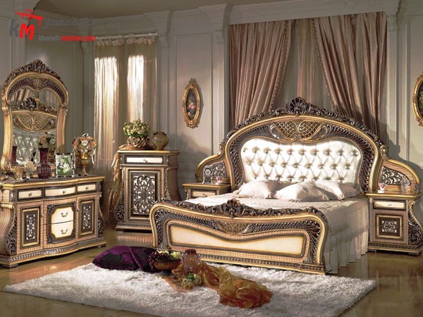 سبک کلاسیک در اتاق خواب