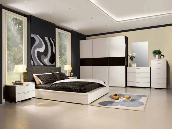 طراحی دیوار متناسب با دکور داخلی اتاق خواب