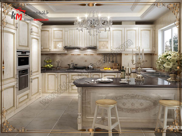 ویژگی های طراحی آشپزخانه کلاسیک