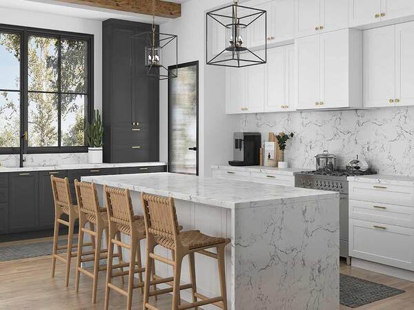ایده هایی برای بهبود دکور آشپزخانه سفید 3 2White decor