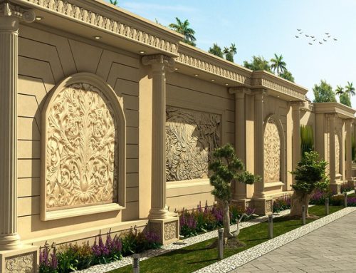 راهنمای طراحی دیوار حیاط کلاسیک