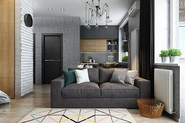 دکوراسیون خانه های کوچک 40 متری؛ ایده های خلاقانه دکوراسیون خانه ۴۰ متری 1 دکوراسیون خانه های کوچک 40 متری؛ ایده های خلاقانه دکوراسیون خانه ۴۰ متری