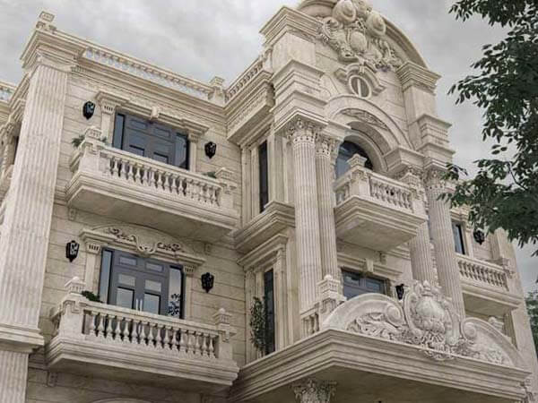 انواع سنگ برای نمای رومی