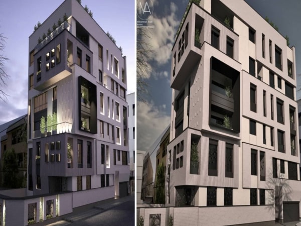 همه چیز در خصوص نمای کرتین وال 4 نمای کرتین وال
